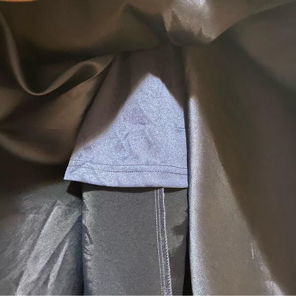 Lulu’s NWT Broadway Show Navy Blue High-Low Maxi Dress Gown Large - Picture 9 of 15